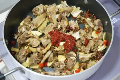 Make Queen Duck Potato step 7