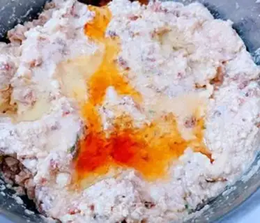 Make Porridge meatballs step 6