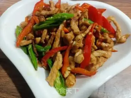 Make Chili fried meat step 7