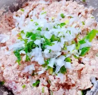 Make Porridge meatballs step 7