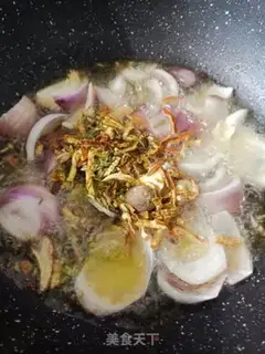 Make Spicy oil step 2