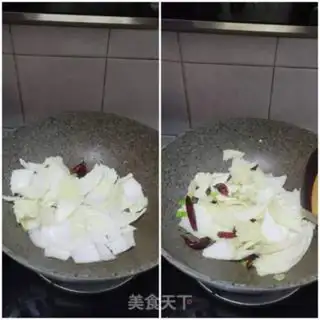 Make Spicy cabbage step 4