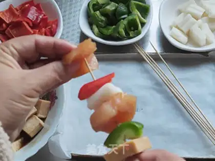 Make Foul chicken string step 3