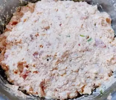 Make Porridge meatballs step 8
