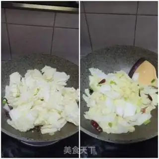 Make Spicy cabbage step 5