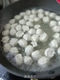 Make The chicken meatballs step 15