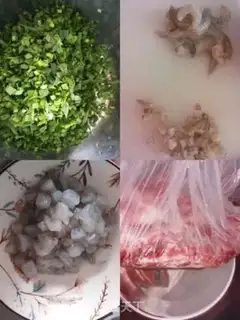 Make Fresh shrimp steam step 3