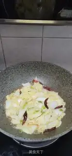Make Spicy cabbage step 8