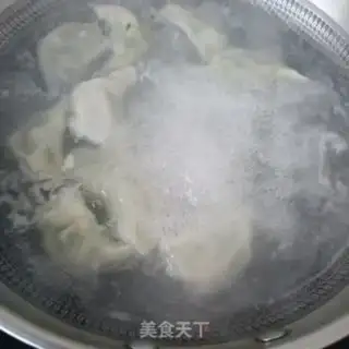 Make Cream of intestinal dumplings step 19