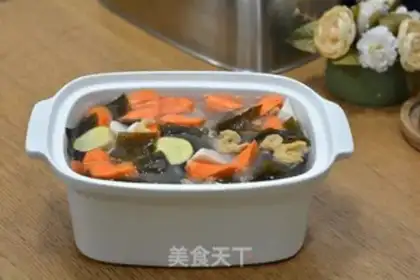 Make Potato-head seaweed soup step 3