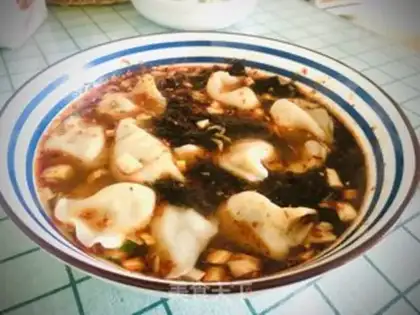 Make Sour soup dumplings step 4