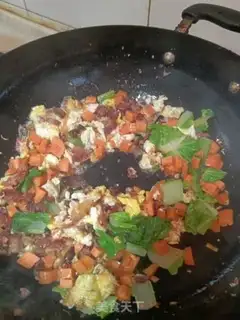 Make Chicken fried rice step 4
