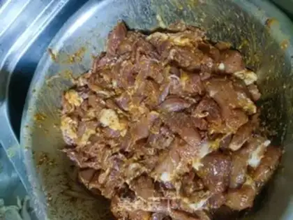 Make Splendid sausage step 1