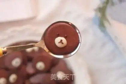 Make Cute bear crackers step 11