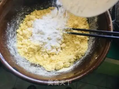 Make The green noodles step 2