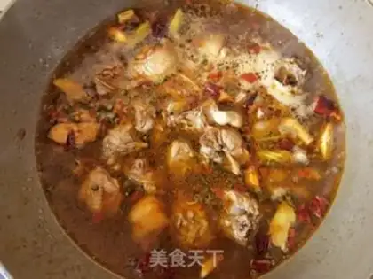Make The rooster step 12