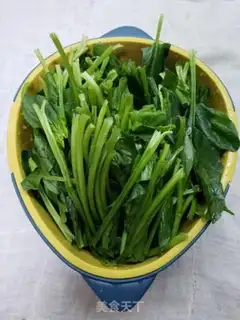Make Pyre spinach step 0