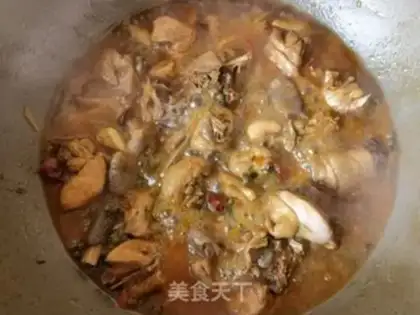 Make The rooster step 15