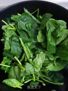 Make Pyre spinach step 4
