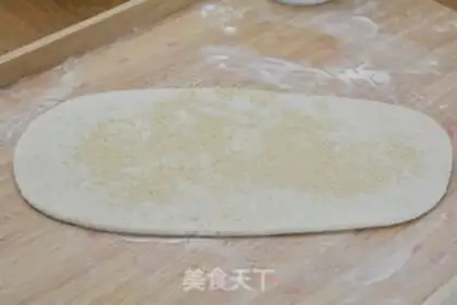 Make A sesame cake step 6