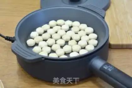 Make A sesame cake step 9