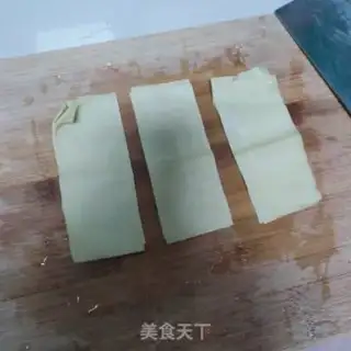 Make Five flowers, bean skin step 4