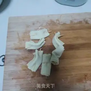 Make Five flowers, bean skin step 5