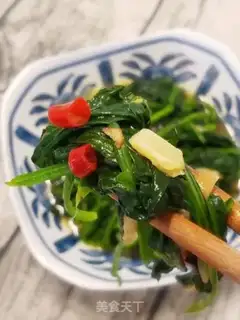 Make Pyre spinach step 8