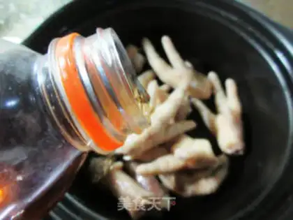 Make Egg dumpling chicken claws step 4