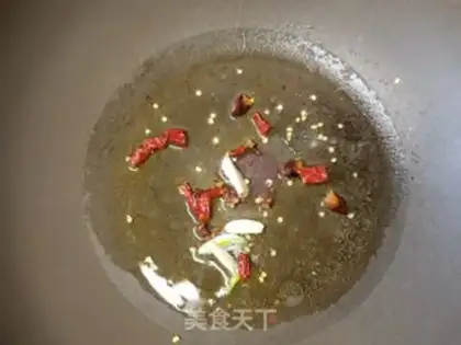 Make Tea oil and radish step 2