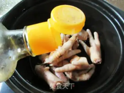 Make Egg dumpling chicken claws step 5