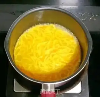 Make Shrimp egg noodles step 12