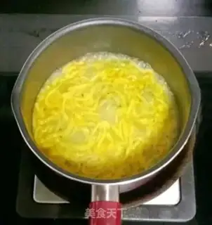 Make Shrimp egg noodles step 13