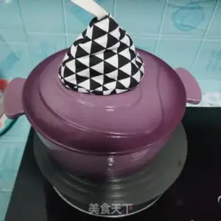 Make Five flowers, bean skin step 10