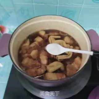 Make Five flowers, bean skin step 11