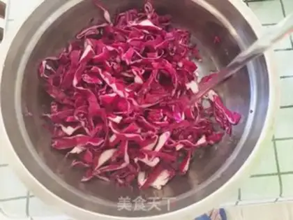 Make Peanut purple kale step 0