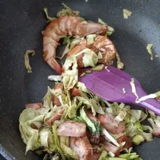 Make Hot radish rice step 8