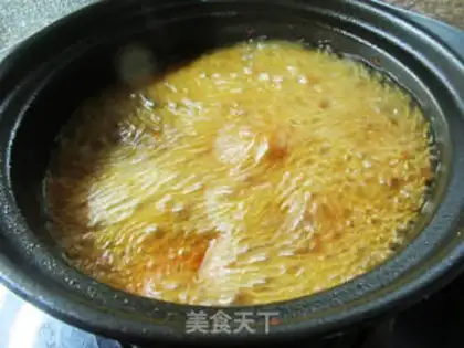 Make Egg dumpling chicken claws step 11