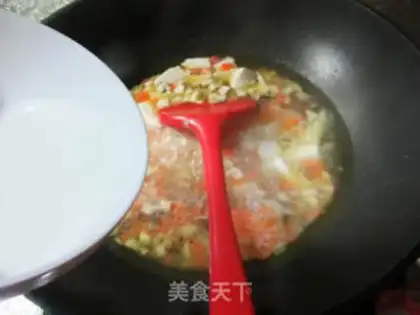 Make Three bean tofu step 10