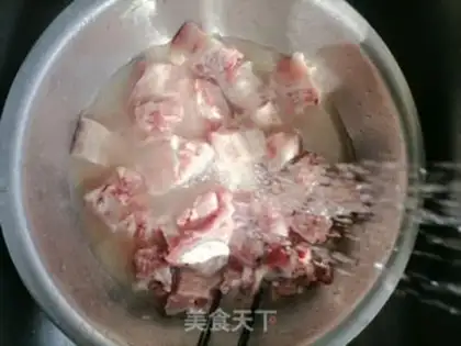 Make Potato burn ribs step 0