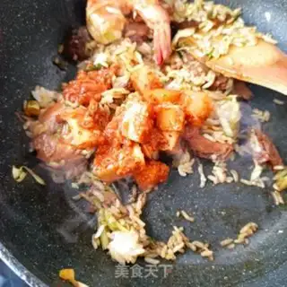 Make Hot radish rice step 11