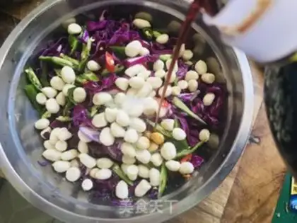 Make Peanut purple kale step 5