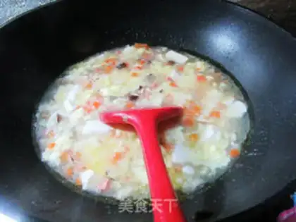 Make Three bean tofu step 12