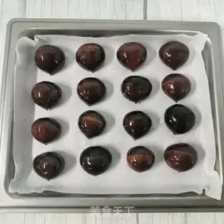 Make Baked chestnuts step 2