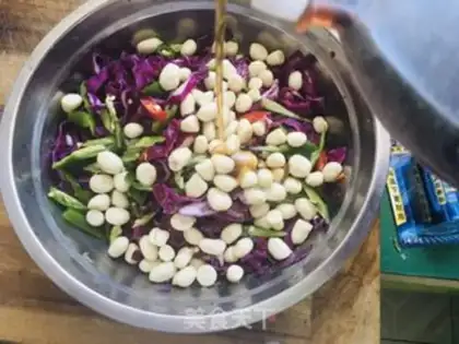 Make Peanut purple kale step 7