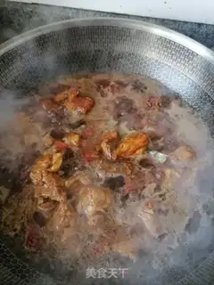Make Potato burn ribs step 4