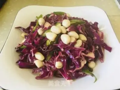 Make Peanut purple kale step 9