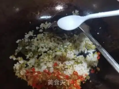 Make Chicken cabbage and meat step 8
