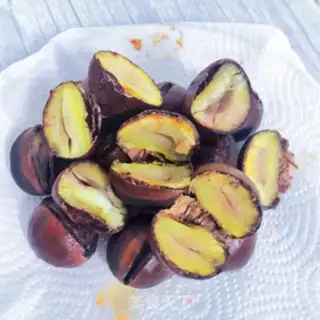 Make Baked chestnuts step 6