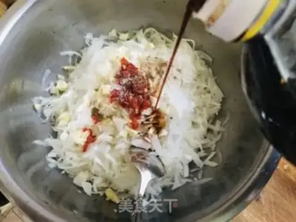 Make A radish bun step 2